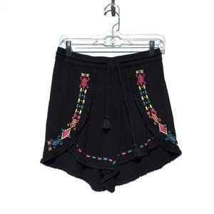 H&M Coachella Embroidery Shorts